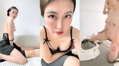 新人~白富美~富婆~【人醉疯柳骚】约20岁出头帅哥来玩玩，白嫩娇小，小骚货被干爽了，满脸快乐的表情 (1)